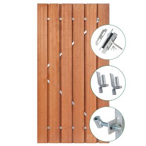 Tuin- schuttingdeur | hardhout