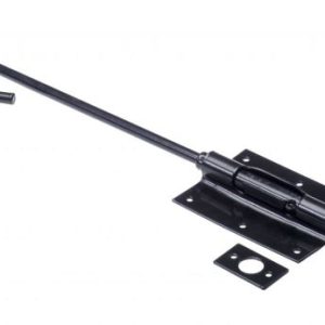 Staartgrendel zwart zwaar ø 16 400 - 125x85 MM