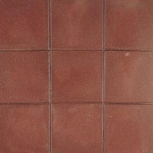 Betontegel 30x30x4,5 rood komo