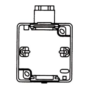 Gira opbouwbak spatwaterdicht