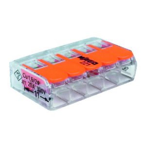 Wago verbindingsklem 5x4 tr ds25