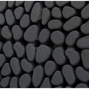 Keigrassteen | 45x45x10 | antraciet