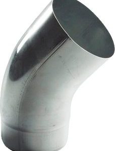 Zink bocht Ø80 mm 40°graden
