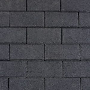 Betonstraatsteen | 10cm | antraciet | machinaal pakket