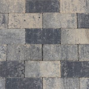 Betonstraatsteen | 21x10,5x6cm | grijs/zwart