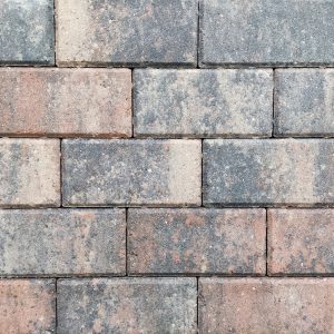 Betonstraatsteen | 21x10,5x6cm | tricolore