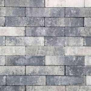 Dikformaat XL | 28x7x8cm | grijs/zwart