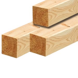 Douglas palen | geschaafd | 150x150mm