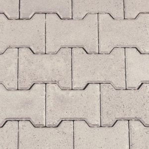 H-verbandsteen | 8cm grijs | machinaal pakket