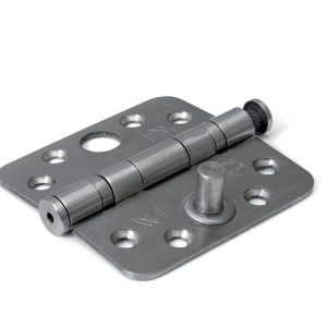 QlinQ kogelscharnier 89x89 RVS rond+veiligheidspen SKG