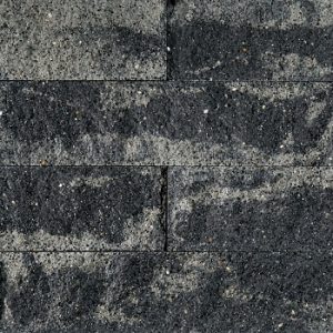 Splitrock XL strak | grijs/zwart | 15x15x60cm