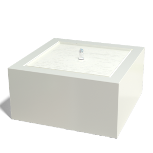 Aluminium watertafel | 800x800x400