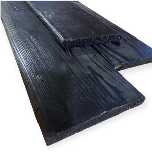 Douglas planken | 1,6x14x500cm | Zwart