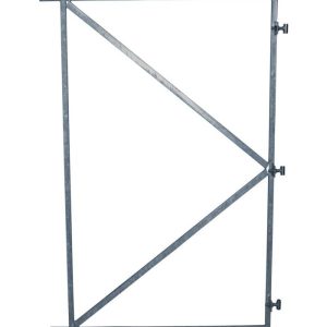 Poortframe | H155xB120 CM | 3 verstelbare ophangpunten verzinkt
