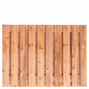 21 planks Red-Class schuttingscherm | 130 x 180cm