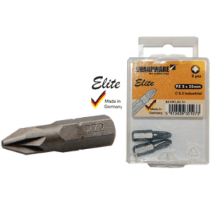 Bits Elite 25mm 1/4" C6.3 PZ