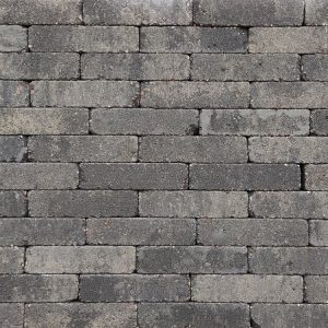 Stonique trommel | Waalformaat 20x5x7cm | Grijs/Zwart