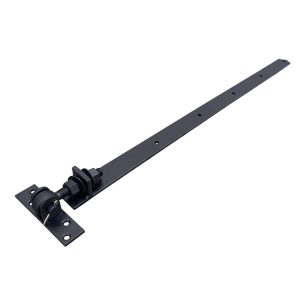 Heng verstelbaar zwart 1000x40x5 mm