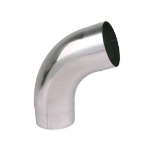Zink bocht Ø80 mm 72°graden
