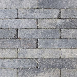 Stonique trommel | Dikformaat XL | 28x7x8cm | Grijs/Zwart