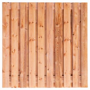 21 planks Red-Class schuttingscherm | 180 x 180cm