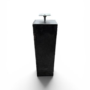 Betonpoer | antraciet | Ruw | 20x20x60cm