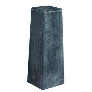 Betonpoer | 15/18x50cm | AFLOPEND  Antraciet